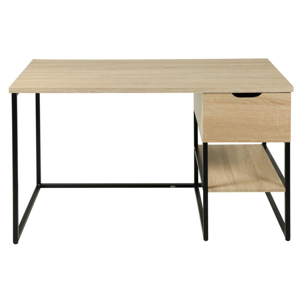 โต๊ะทำงานไม้ FURDINI HAGAN CT-3602 120 ซม. สี LIGHT OAK