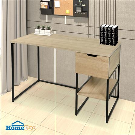 โต๊ะทำงานไม้ FURDINI HAGAN CT-3602 120 ซม. สี LIGHT OAK_5