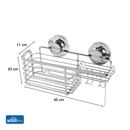 ตะกร้าขอแขวนสเตนเลส1ชั้นสุญญากาศKECH113_4