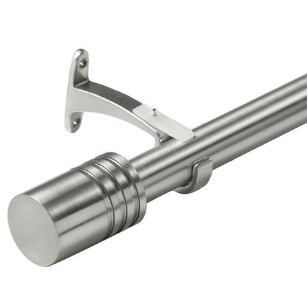 รางเหล็ก ยืดหด HOME LIVING STYLE TRENETE 180-310 ซม. สีเงิน_1