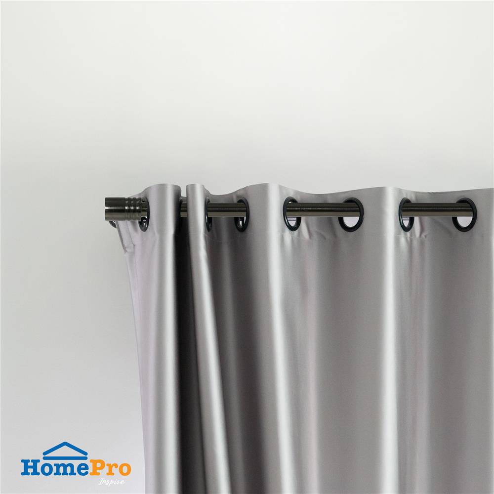 รางเหล็ก ยืดหด HOME LIVING STYLE TRENETE 110-210 ซม. สีดำ