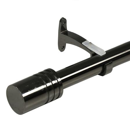 รางเหล็ก ยืดหด HOME LIVING STYLE TRENETE 110-210 ซม. สีดำ_1