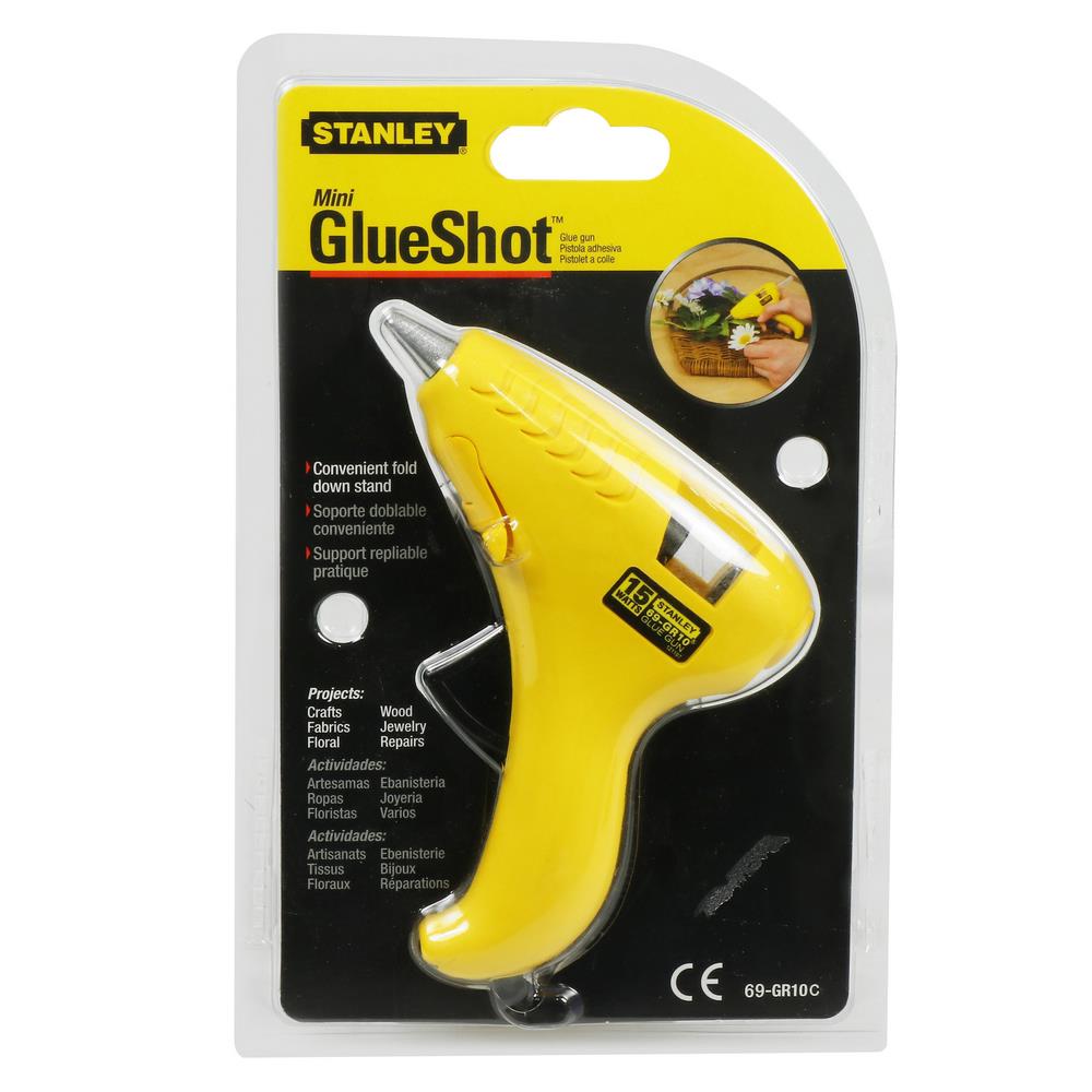 ปืนยิงกาว STANLEY 69-GR10C 15 วัตต์ สีเหลือง