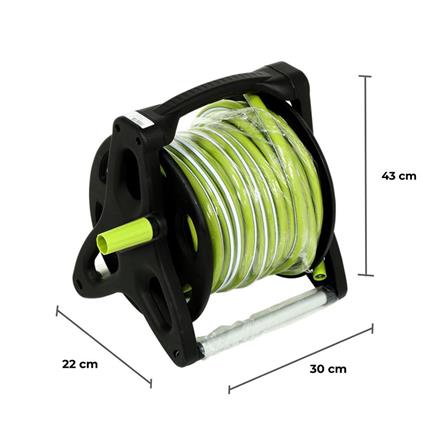 สายยางโรลตั้งพื้น SPRING DGH W06 1/2 นิ้ว x 20 ม. สีเขียว_5