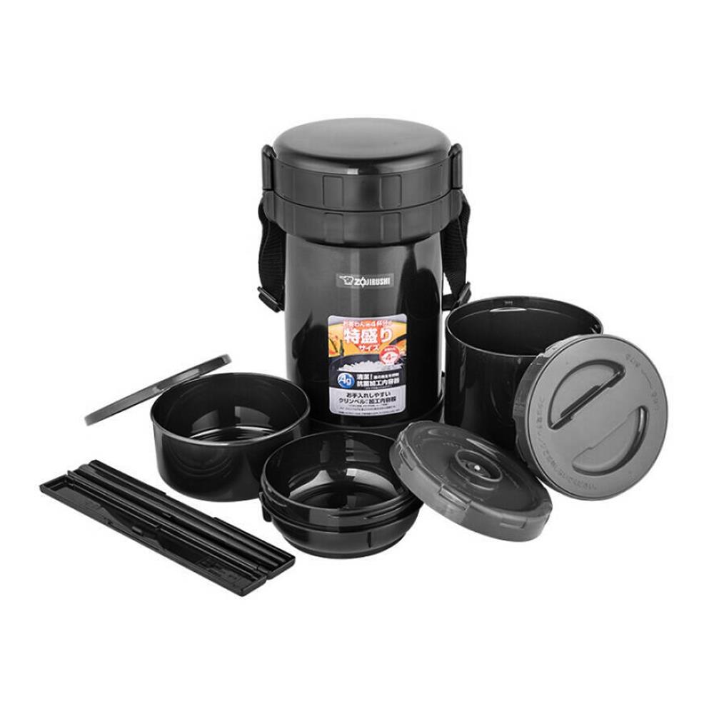 ภาชนะบรรจุอาหาร ZOJIRUSHI SL-XE20 AD 0.4 ลิตร สีดำ