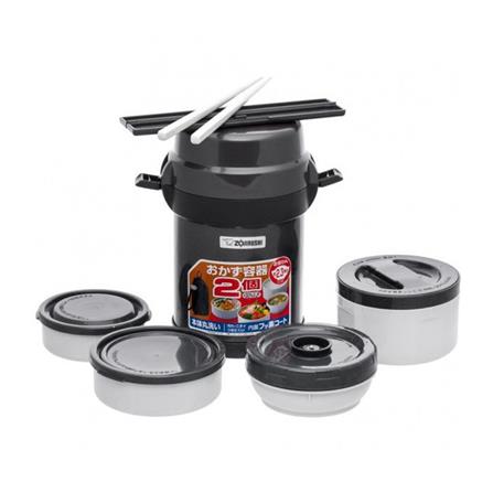 ภาชนะบรรจุอาหาร ZOJIRUSHI SL-JAF14 HG 1.4 ลิตร สีเทาเข้ม
