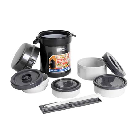 ภาชนะบรรจุอาหาร ZOJIRUSHI SL-JAF14 HG 1.4 ลิตร สีเทาเข้ม_1