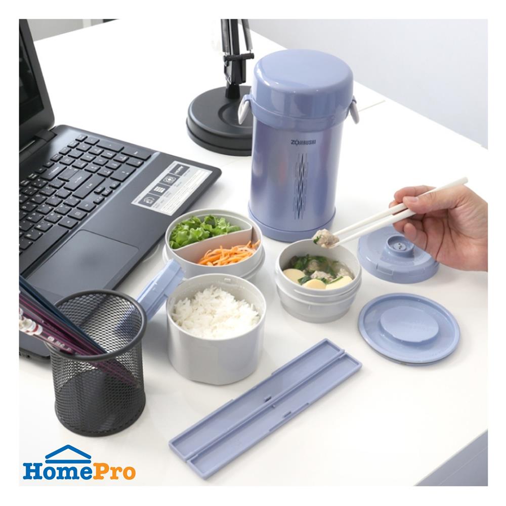 ภาชนะบรรจุอาหาร ZOJIRUSHI SL-NC09 AA 0.84 ลิตร สีฟ้า