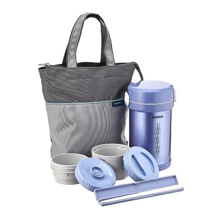 ภาชนะบรรจุอาหาร ZOJIRUSHI SL-NC09 AA 0.84 ลิตร สีฟ้า_0