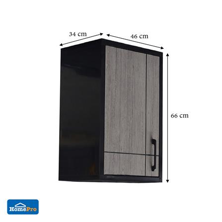 ตู้แขวนเดี่ยว CABIN CHIC 46x66 ซม. สี GRAY OAK_4
