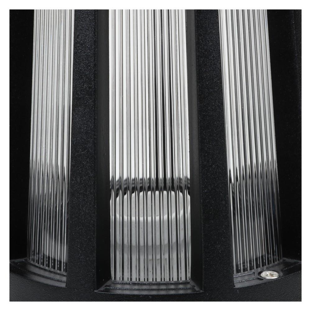 ไฟหัวเสา ELEKTRA HK-K2007 อลูมิเนียม/พลาสติก โมเดิร์น สีดำ