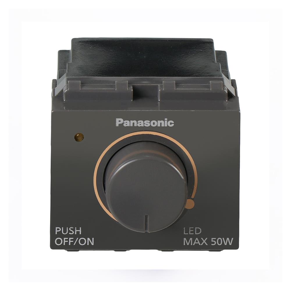 สวิตช์หรี่ไฟ LED PANASONIC WEG57912 H 50 วัตต์ สีเทา