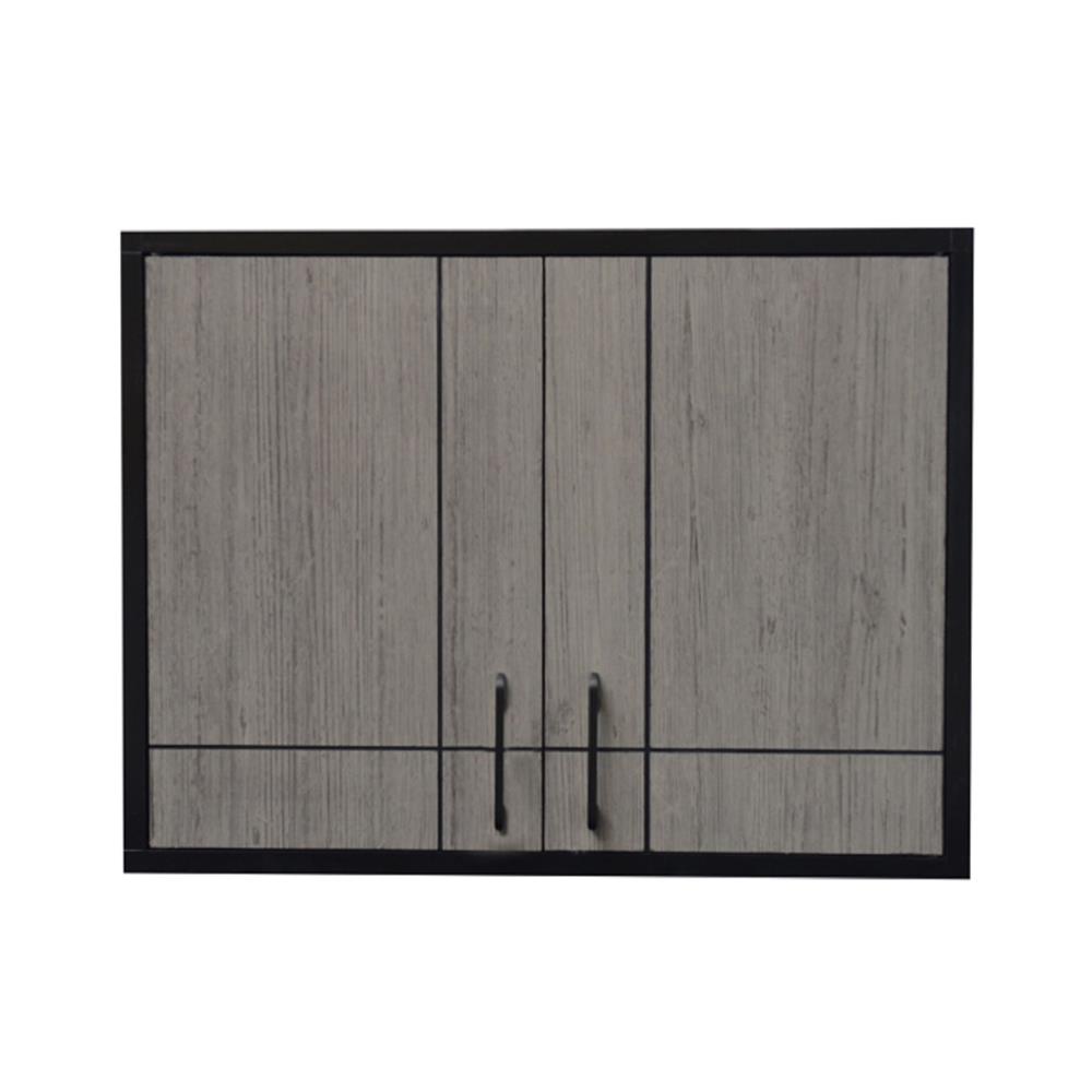 ตู้แขวนคู่ CABIN CHIC 86x66 ซม. สี GRAY OAK