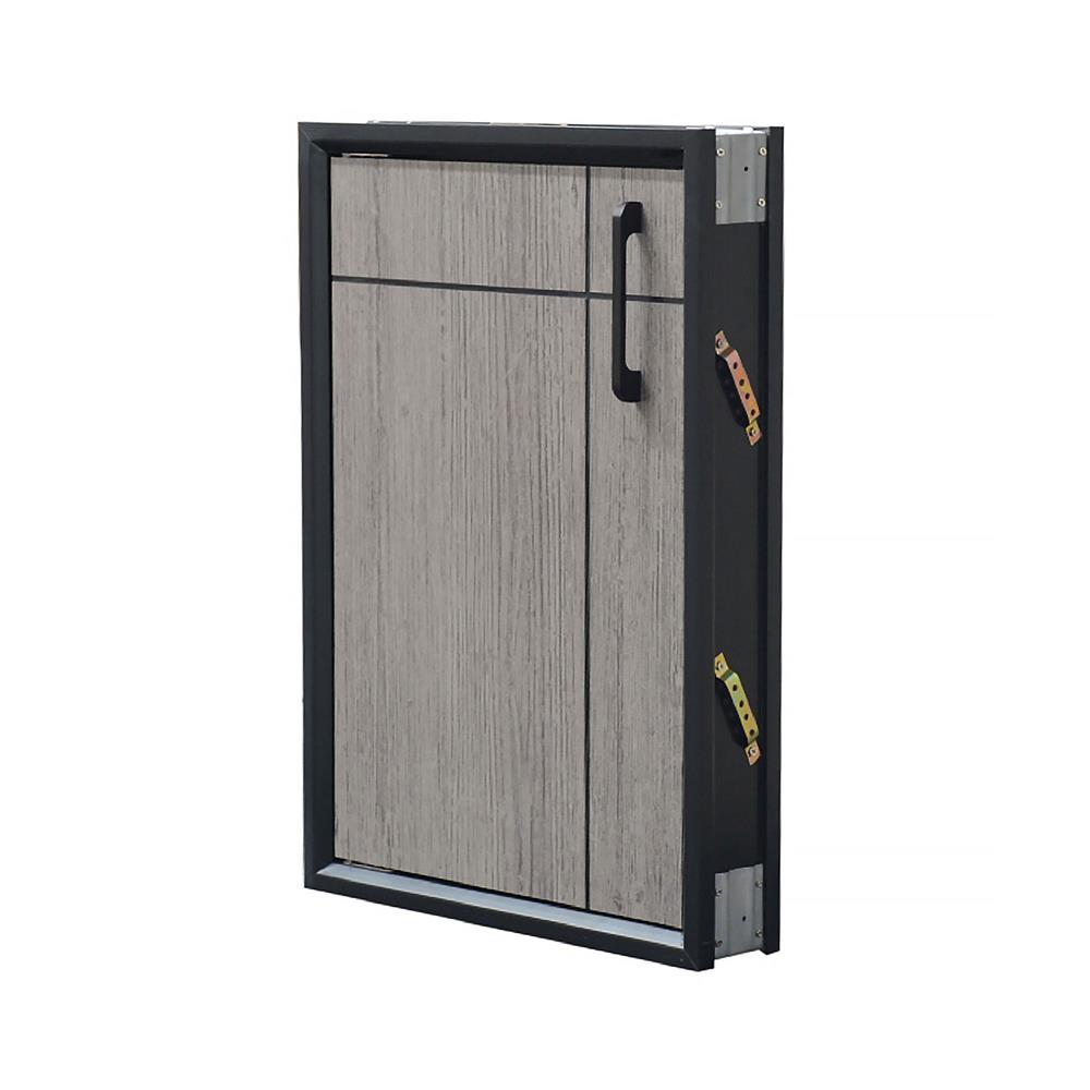 บานซิงค์เดี่ยว CABIN CHIC 44x64 ซม. สี GRAY OAK