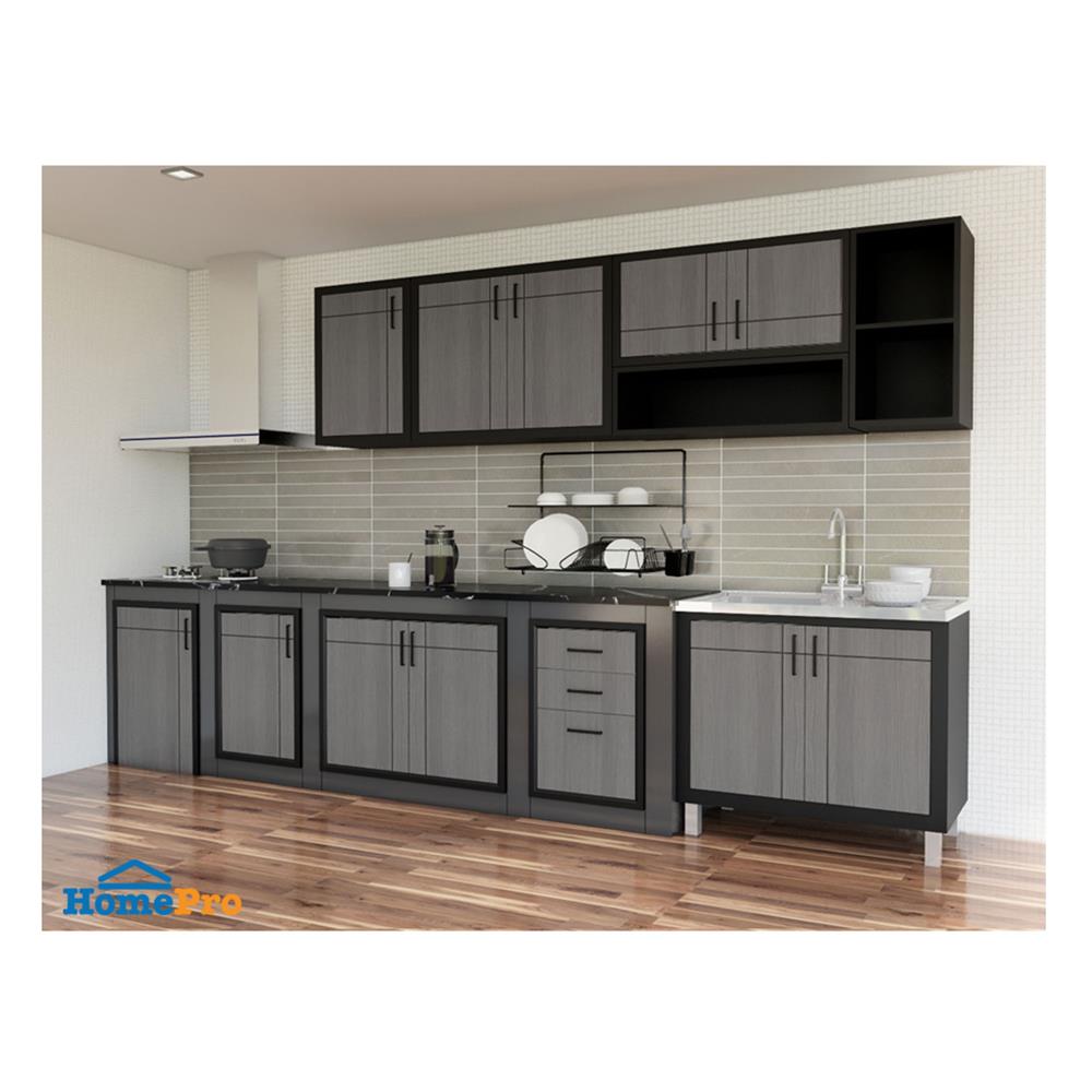 บานซิงค์เดี่ยว CABIN CHIC 44x64 ซม. สีเทา