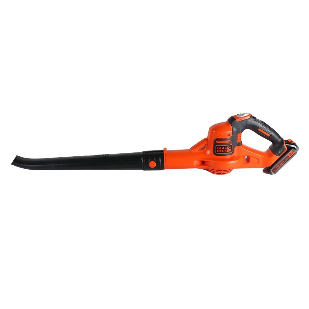 เครื่องเป่าใบไม้ไร้สาย (พร้อมแบตเตอรี่) BLACK&DECKER GWC1820PCF B1 18 โวลต์
