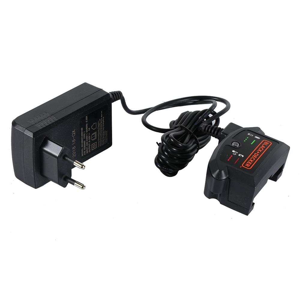 เครื่องเป่าใบไม้ไร้สาย (พร้อมแบตเตอรี่) BLACK&DECKER GWC1820PCF B1 18 โวลต์