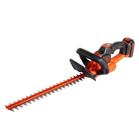 เครื่องตัดแต่งพุ่มไม้ไร้สาย (พร้อมแบตเตอรี่) BLACK&DECKER GTC18502PCF B1 18 โวลต์_0