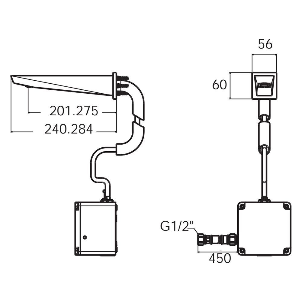 ก๊อกอ่างล้างหน้าอัตโนมัติ AMERICAN STANDARD A-8511-AC