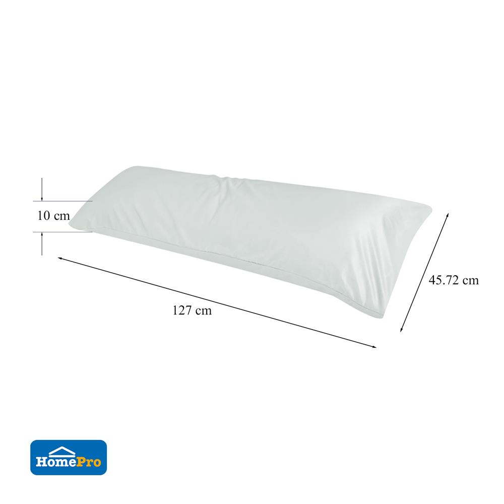 หมอน BODY ใยสังเคราะห์ HOME LIVING STYLE DIAMOND 18x50 นิ้ว (พร้อมปลอกหมอน)