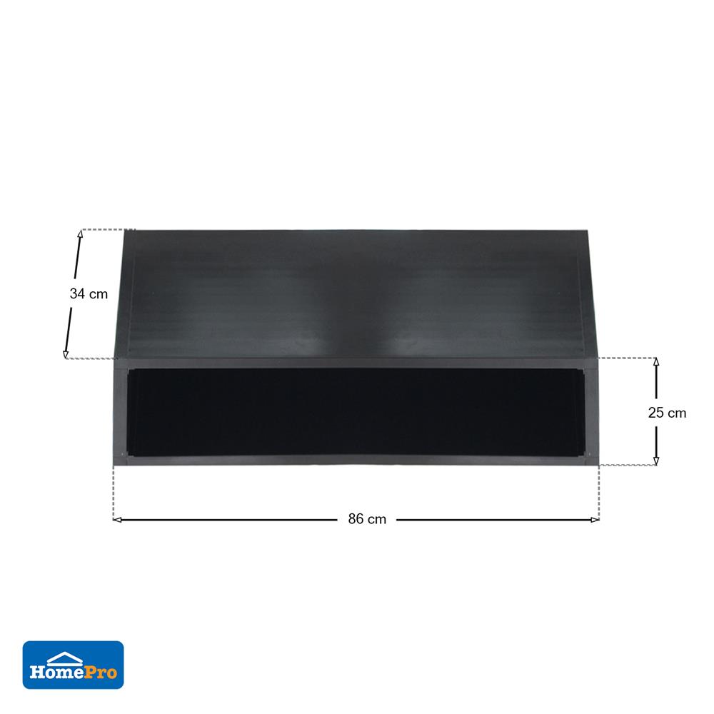 ตู้แขวน CABIN 86x25 ซม. สีดำ