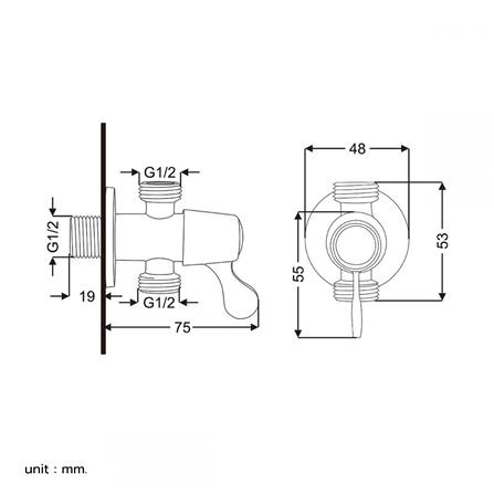 สต๊อปวาล์ว 2 ทาง BEN BN 50E5555_4