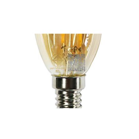 หลอด LED RACER OPERA FILAMENT AMBER 2 วัตต์ E14 WARMWHITE_2