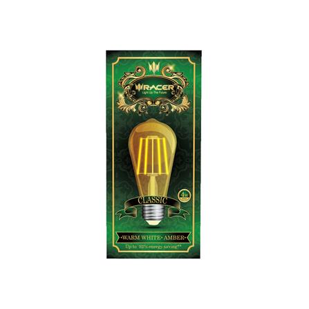 หลอด LED RACER ST6 FILA AMBER 4 วัตต์ WARMWHITE E27_1