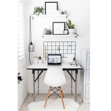 โต๊ะอเนกประสงค์เหลี่ยม SURE T-6090 สีขาว_4