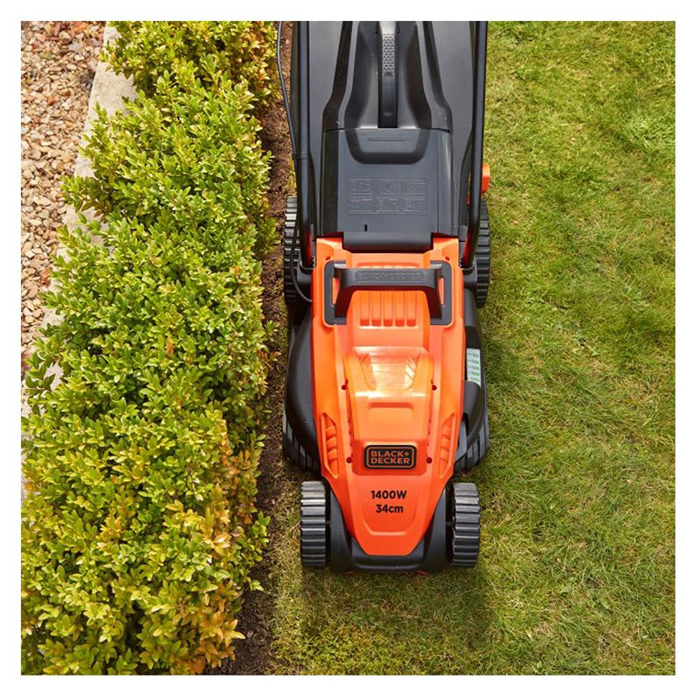 รถตัดหญ้าไฟฟ้า BLACK&DECKER BEMW461BH B1 1400 วัตต์