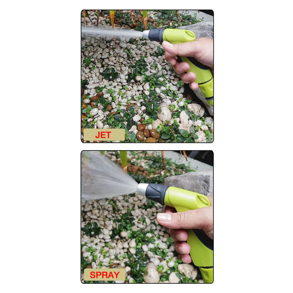 ปืนฉีดน้ำปรับได้ SPRING DGH2014 สีเขียว-เทา