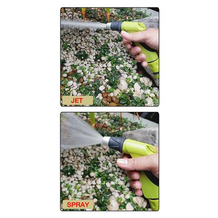 ปืนฉีดน้ำปรับได้ SPRING DGH2014 สีเขียว-เทา_5