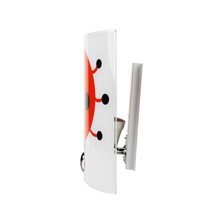 ไฟกิ่งภายใน CARINI MB2048-2 สีขาว/สีดำ/สีแดง 1 หัว_1