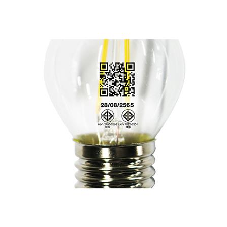 หลอด LED RACER G45 FILAMENT CLEAR 2 วัตต์ WARMWHITE E27_3
