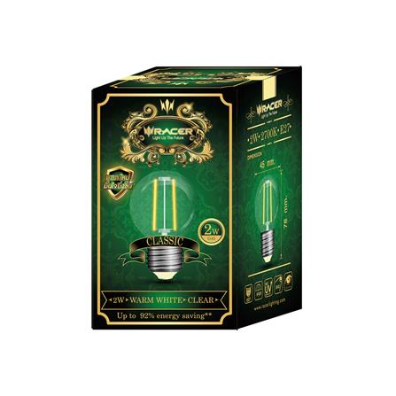 หลอด LED RACER G45 FILAMENT CLEAR 2 วัตต์ WARMWHITE E27_1