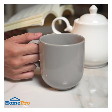 ถ้วยหูเซรามิก 540ml KECH MARMOROS เทา_4