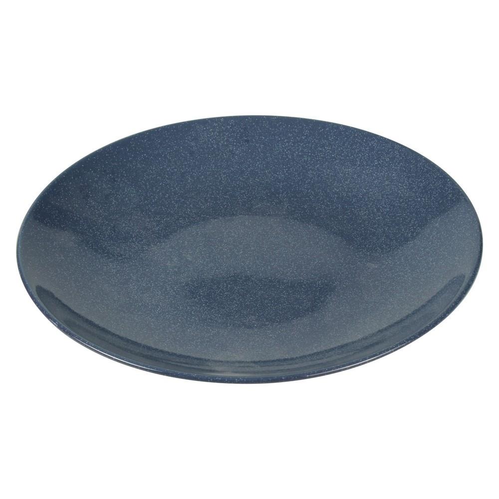 จานเซรามิกบัว 9.5" KECH MARMOROS BLUE