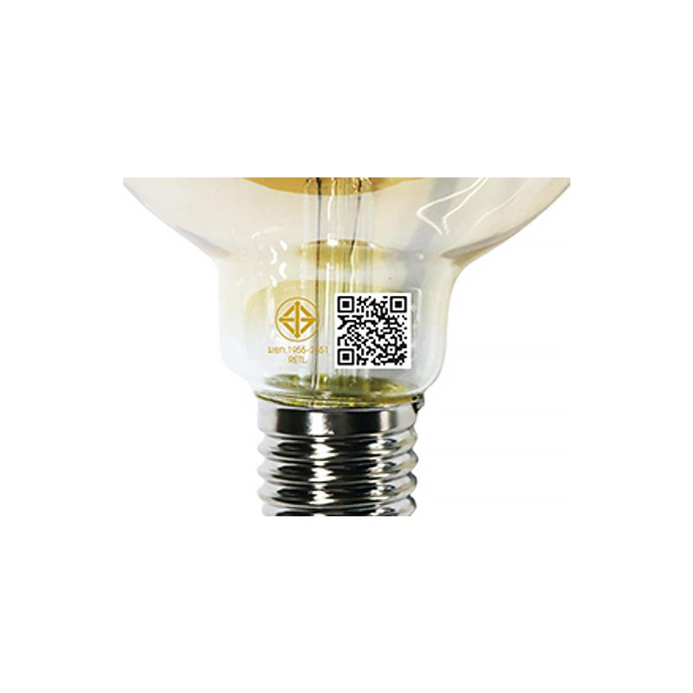 หลอด LED RACER G95 FILA AMBER 6 วัตต์ WARMWHITE E27