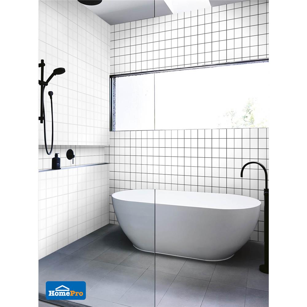 กระเบื้องผนัง 8x16 นิ้ว DURAGRES กู๊ดเนส แบล็ค 1M2