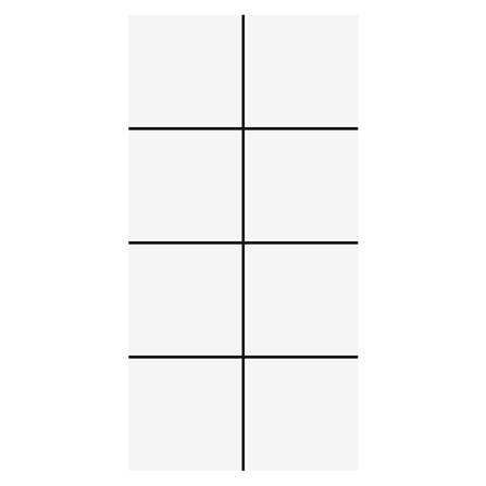 กระเบื้องผนัง 8x16 นิ้ว DURAGRES กู๊ดเนส แบล็ค 1M2