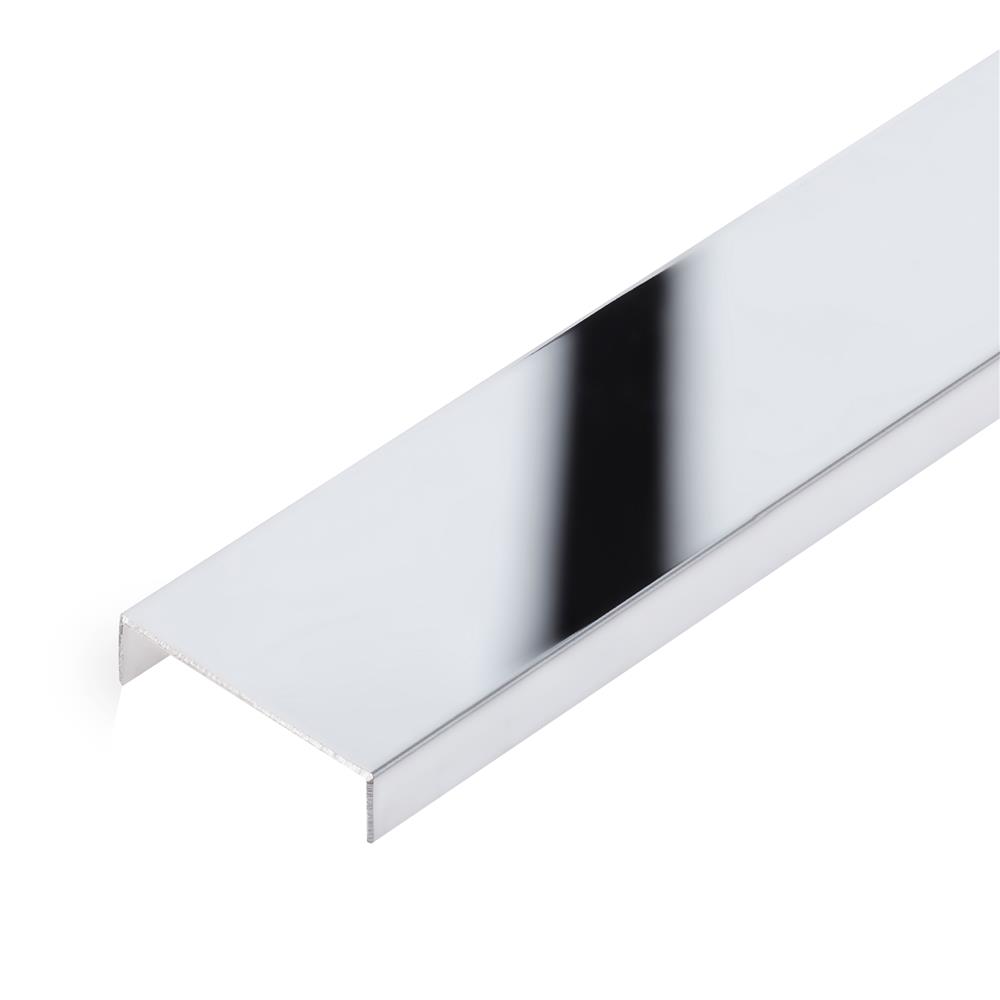 กรุยเชิงสเตนเลส DP BSC 402431 4 ซม. 2.4 ม. สีเงินเงา