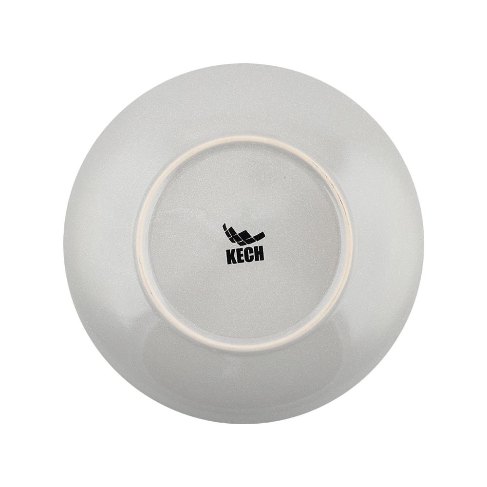 จานเซรามิกบัว 9.5" KECH MARMOROS GREY