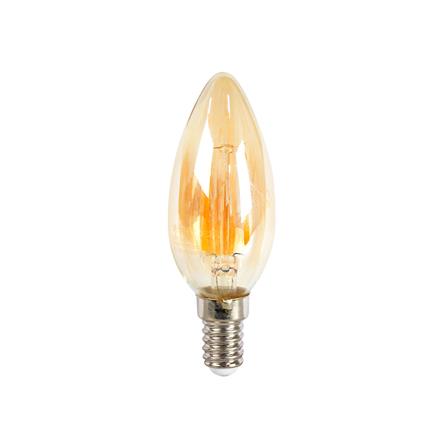 หลอด LED RACER CANDLE FILAMENT AMBER 2 วัตต์ E14 WARMWHITE_0