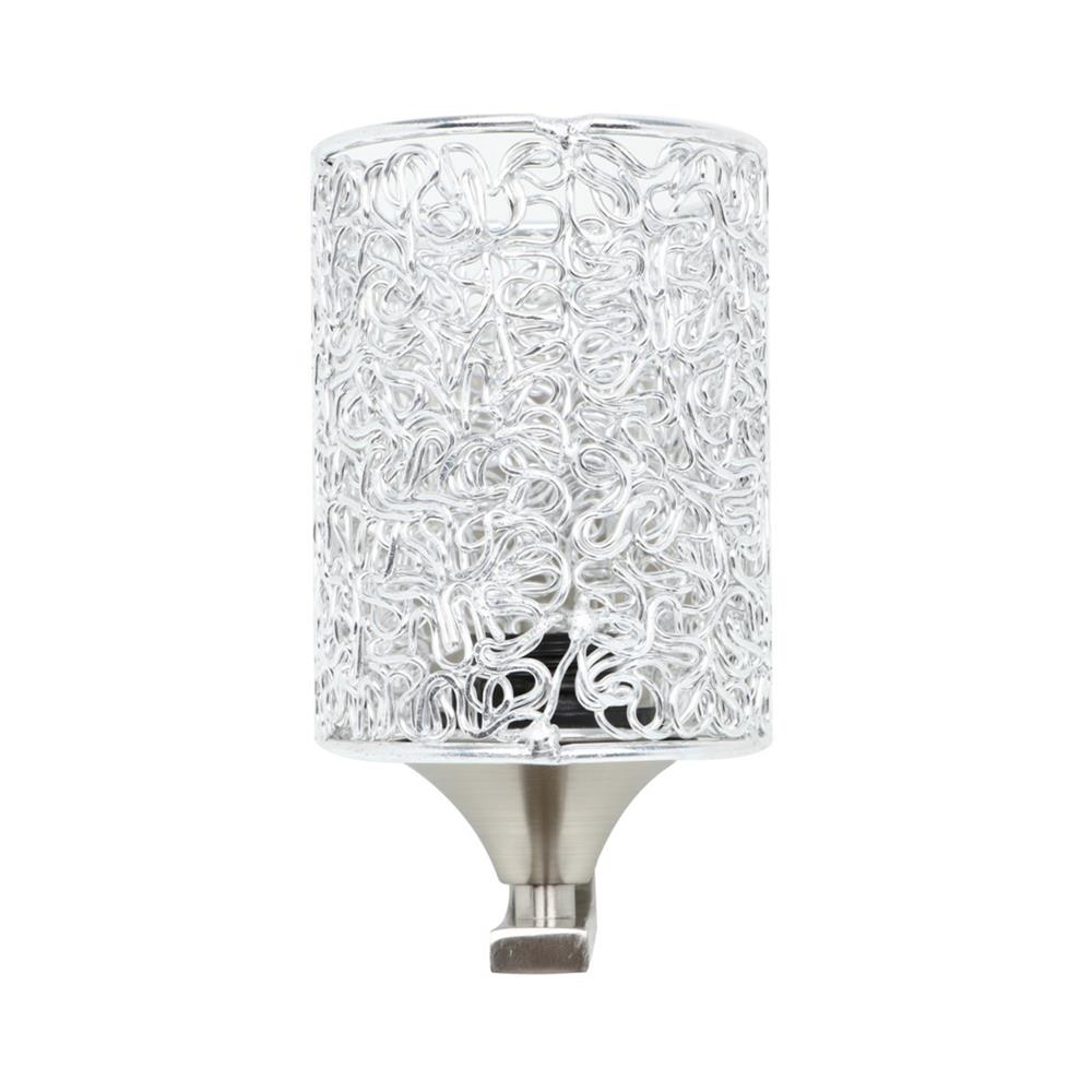 ไฟกิ่งภายใน CARINI 18612B SN สีเงินด้าน 1 หัว