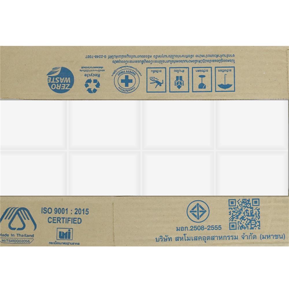 กระเบื้องผนัง 8x16 นิ้ว DURAGRES กู๊ดเนส ไวท์ A 1 ตร.ม.