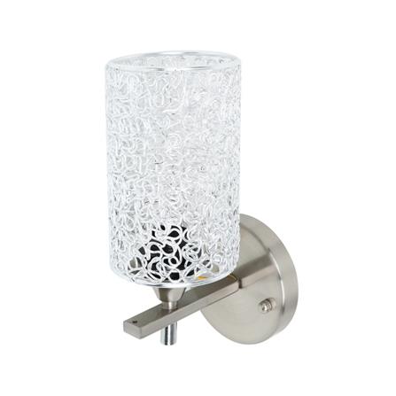 ไฟกิ่งภายใน CARINI 18614-1B SN สีเงิน 1 หัว