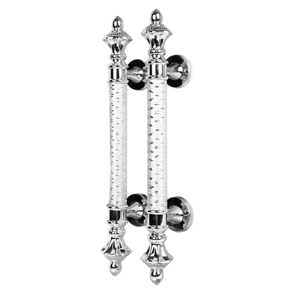 มือจับดึงประตู SOLEX 37192STAR 18 นิ้ว สีเงิน