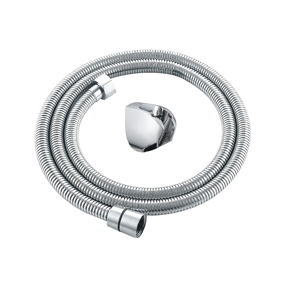 สายฝักบัวสเตนเลส HANG RH-120 120 ซม. สีโครม