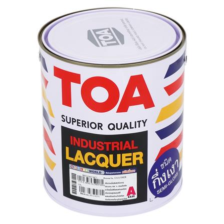 สีพ่นอุตสาหกรรม TOA INDUSTRIAL LACQUER BASE A กึ่งเงา 1 แกลลอน