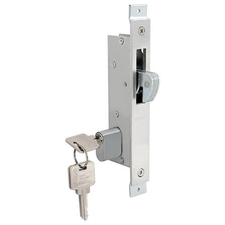 กุญแจบานเลื่อน SOLO 229H สีสเตนเลส_2